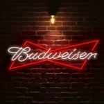 budweiser neon signs