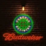 vibrant seattle mariners neon sign art for sports bar decoration best selling.webp